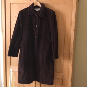 Larry Levine Corduroy Coat